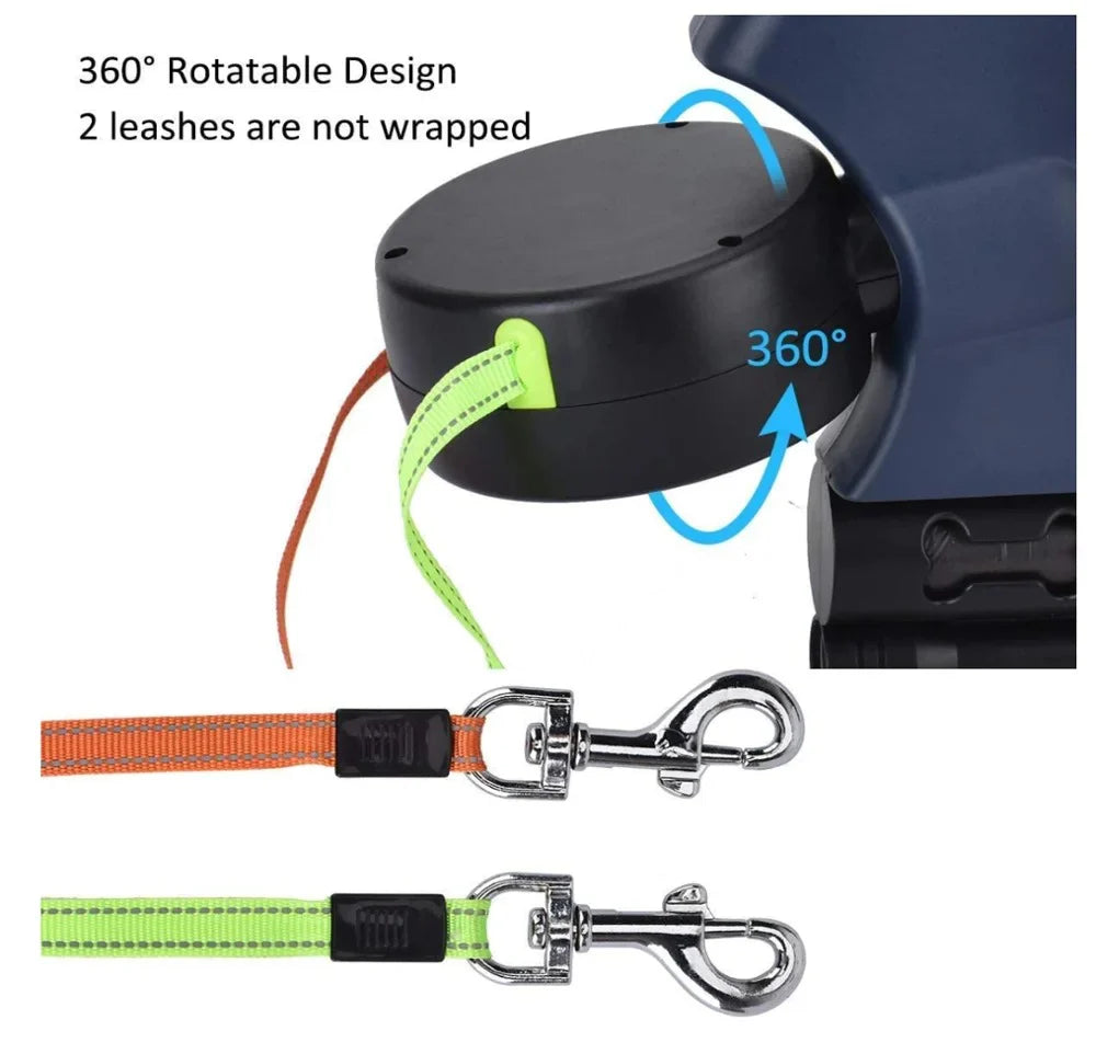 TwinWalk Pro™ - No Tangle Flashlight Leash